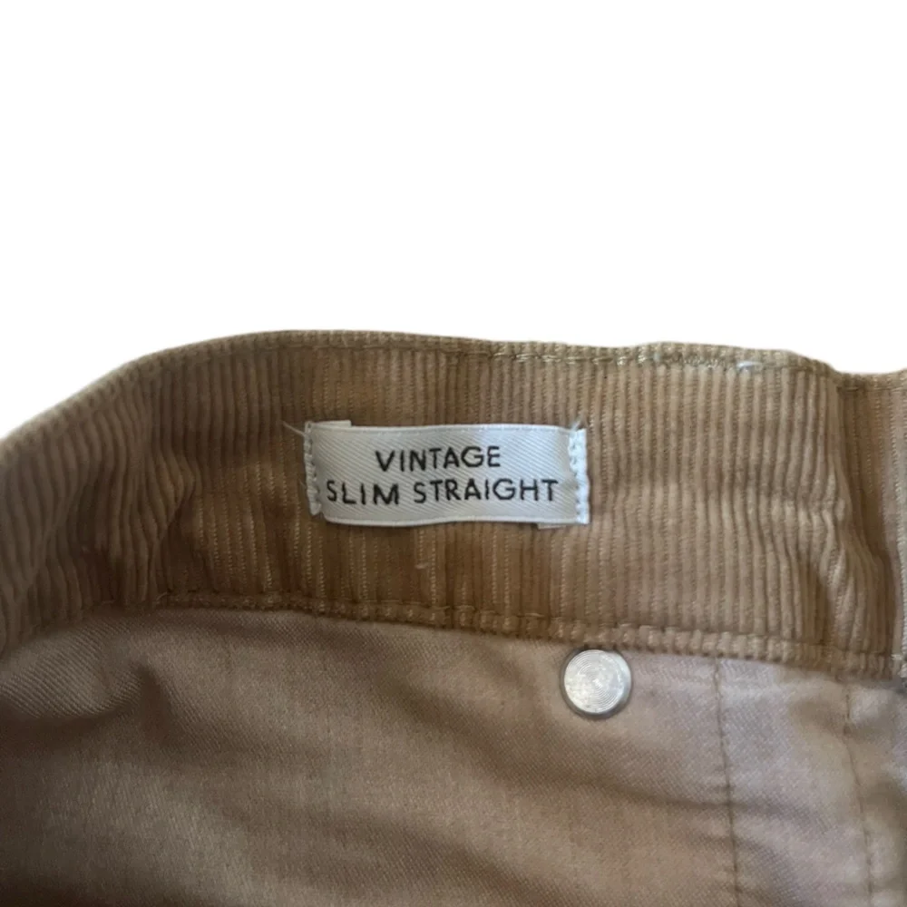 J. Crew Vintage Slim Straight Corduroy Pants